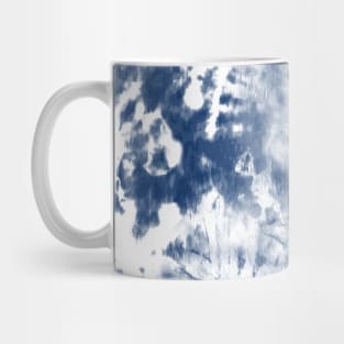 Navy Tie-Dye Mug